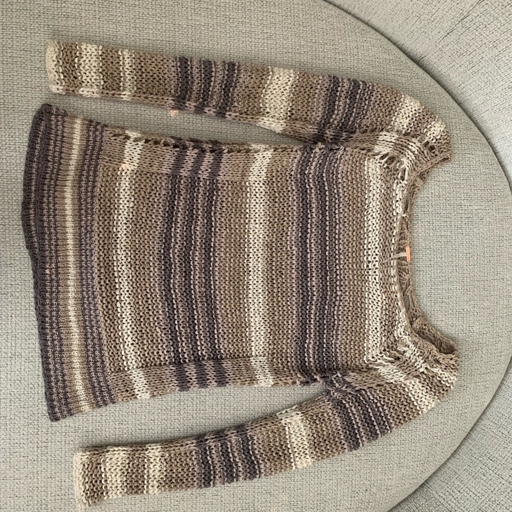 Free people striped sweater